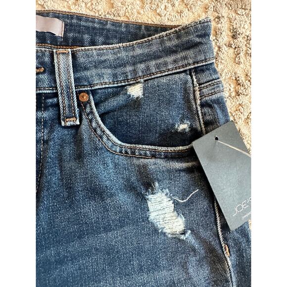 Joe’s NWT Distressed Raw Hem Skinny Crop Jeans Sz. 25 - Picture 10 of 12
